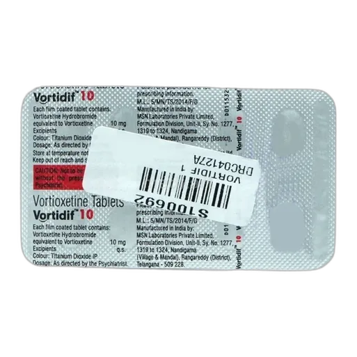 vortidif 10 tablet 10's